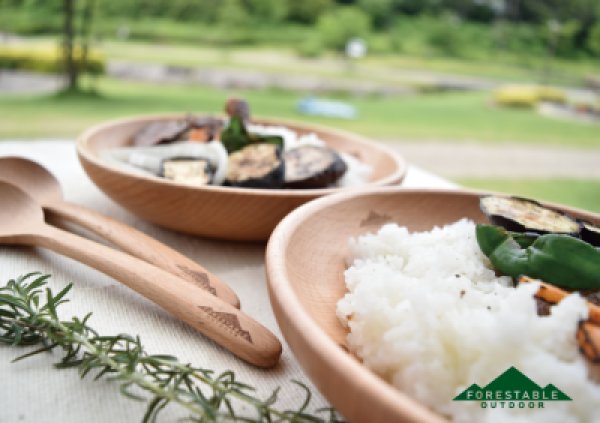 画像4: 【在庫限り／廃盤セール】FORESTABLE　ラウンドディッシュS (4)