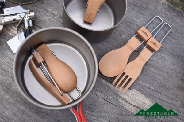 画像4: 【在庫限り/廃盤セール】FORESTABLE FOLDABLEフォーク (4)