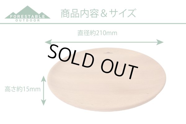 画像2: 【在庫限り／廃盤セール】FORESTABLE　プレートディッシュM (2)